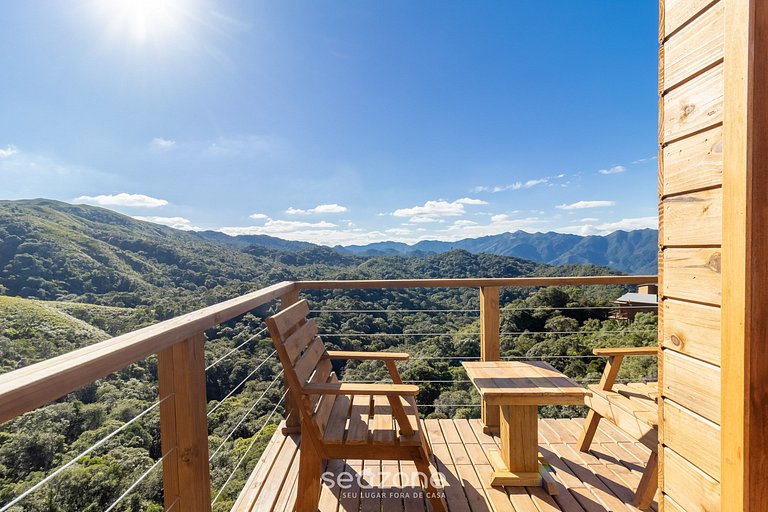 Cabaña con fantástica vista y jacuzzi VST029