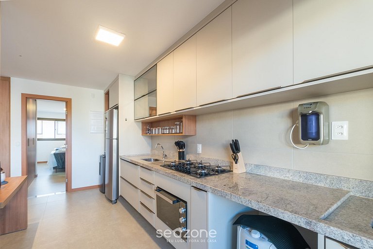 Apto en Cond. c/ Piscina 140 m de la Playa VII0107