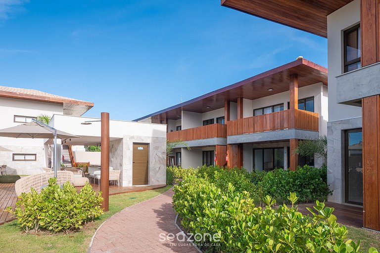 Apto en Cond. c/ Piscina 140 m de la Playa VII0107