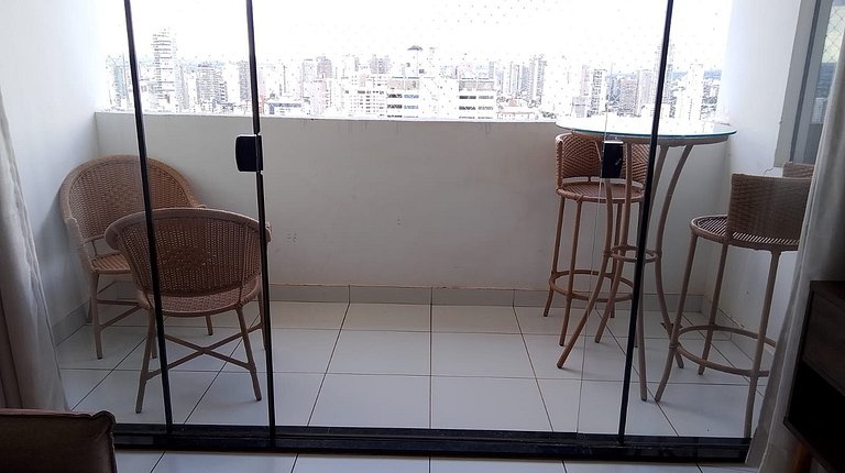 Studio en Cond. c/ Piscina en Setor Bueno BLI2903