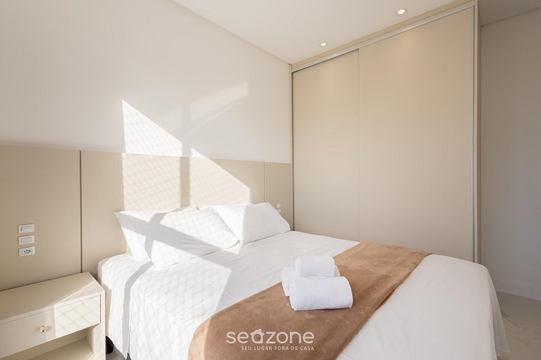 Apto c/ churrasqueira a 500m da praia STW1506