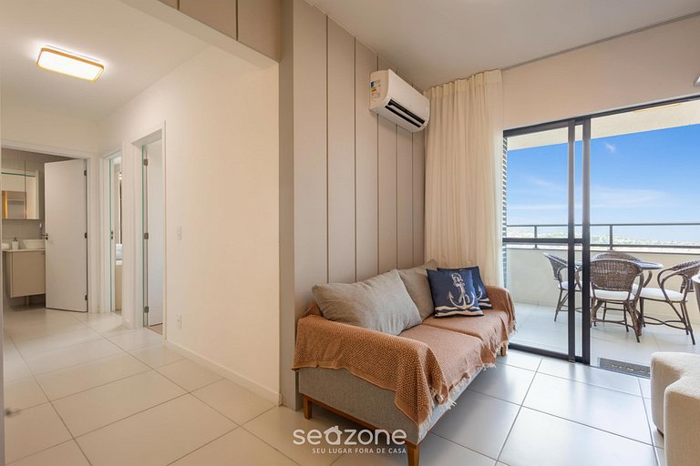 Apto c/ parrilla en condominio c/ piscina SKL0707