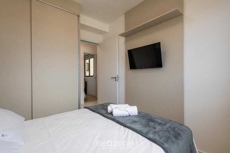 Apto c/ parrilla en condominio c/ piscina SKL0707