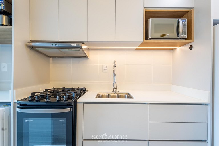 Apto c/ parrilla en condominio c/ piscina SKL0707