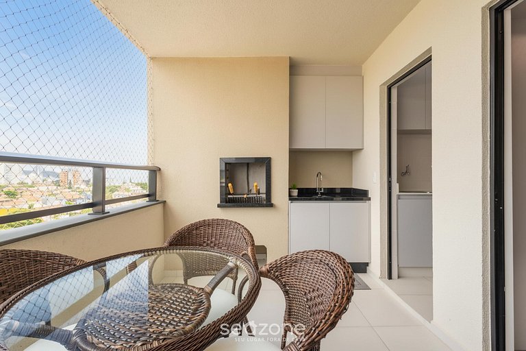 Apto c/ parrilla en condominio c/ piscina SKL0707