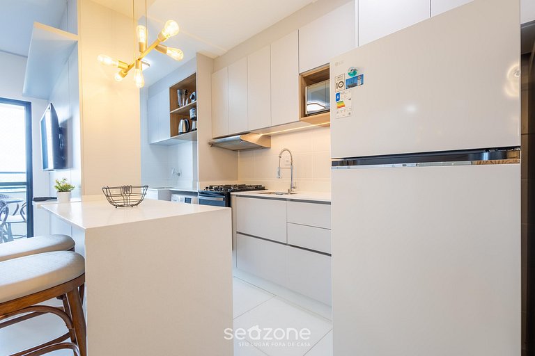 Apto c/ parrilla en condominio c/ piscina SKL0707