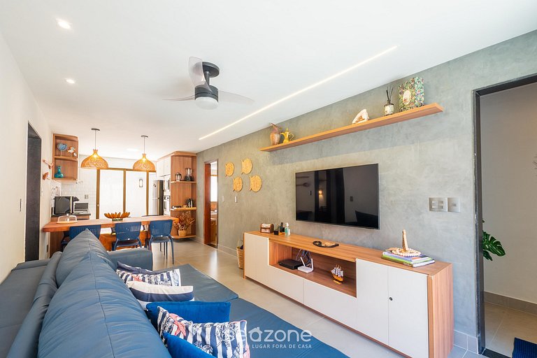 Apto de 3 Dormitorios a 500m de la Playa PBS0087