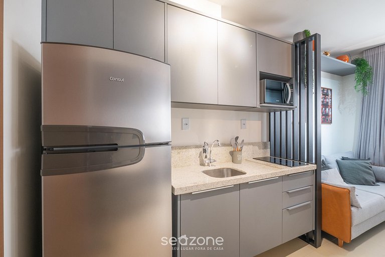 Apto c/ suíte e cond. c/ academia na Graça HGR0204