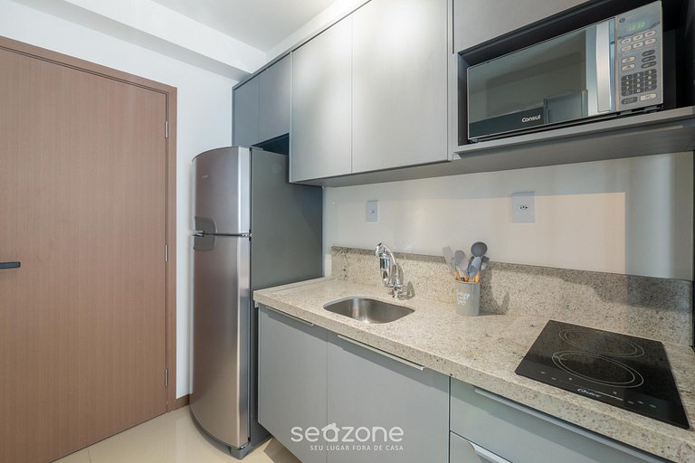 Apto c/ suíte e cond. c/ academia na Graça HGR0204