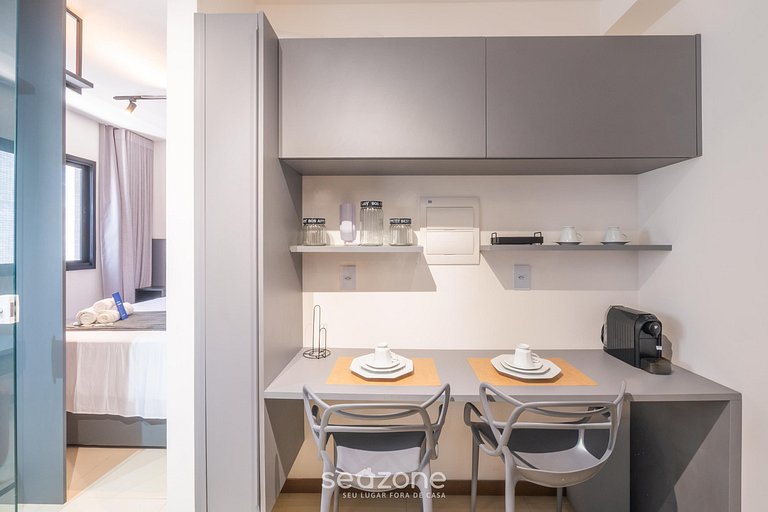 Apto c/ suite en cond. c/ gimnasio, Graça HGR0204