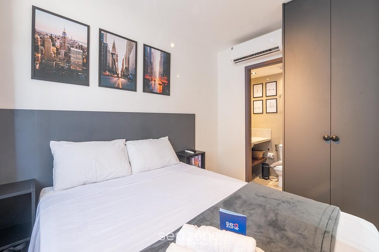 Apto c/ suite en cond. c/ gimnasio, Graça HGR0204