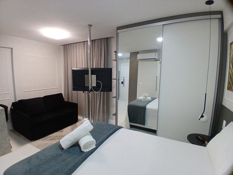 Studio Vista Parcial al Mar 300 m de Playa PSP0809