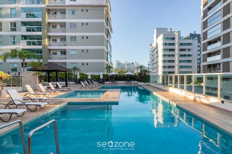 Apto vista mar em Cond. c/ piscina AHRB0801