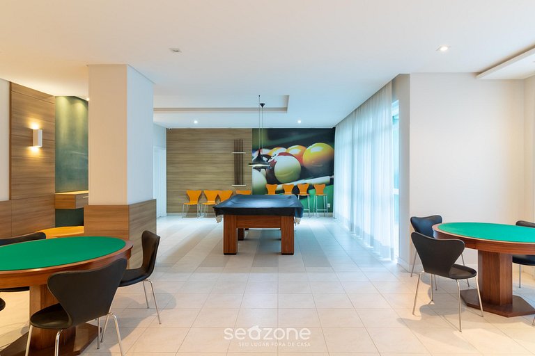 Apto vista mar em Cond. c/ piscina AHRB0801