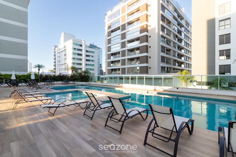 Apto vista mar em Cond. c/ piscina AHRB0801