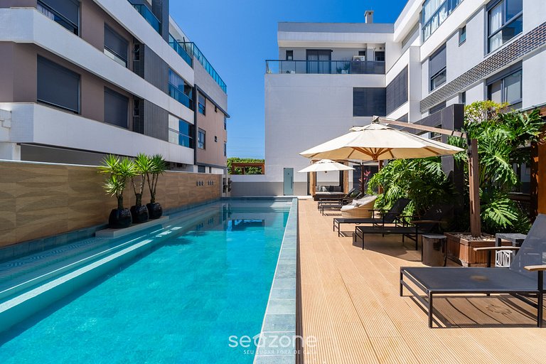 Hermoso estudio en cond. con vistas a la playa IRB203