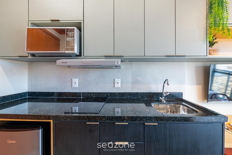 Studio em Cond. c/ Piscina em Piatã ONE0203