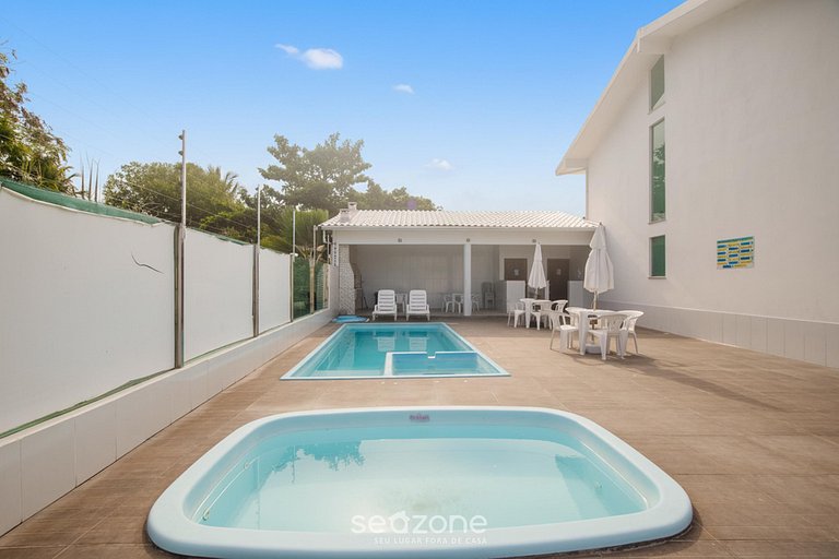 Apto em Cond. c/ Piscina 700m da Praia PCM0022