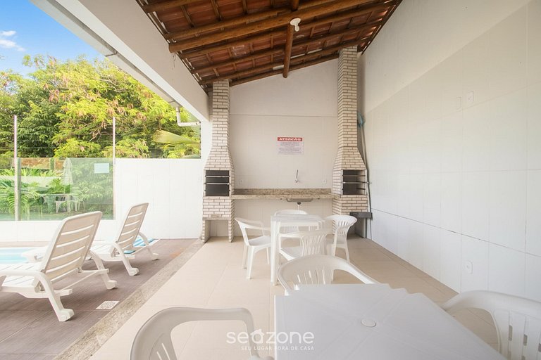 Apto en Cond. c Piscina 700 m de la Playa PCM0022