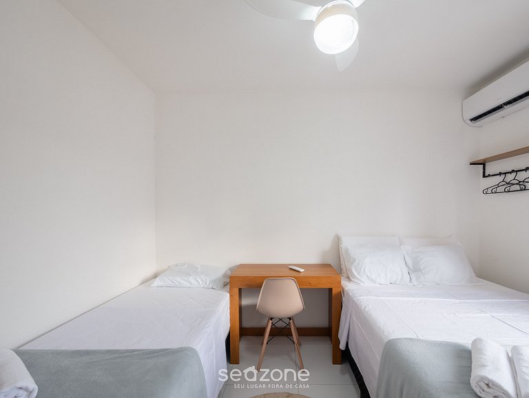 Apt c/ garaje, 750 m del mar en Barra SCZ0503