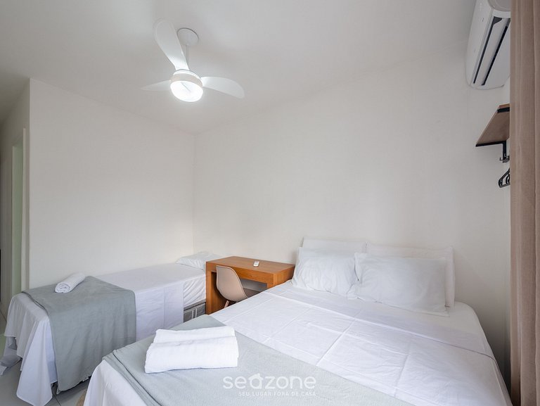 Apt c/ garaje, 750 m del mar en Barra SCZ0503