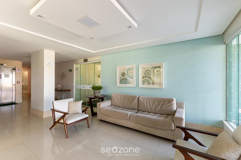 Apt vista lateral mar en cond c/ piscina SRC0303