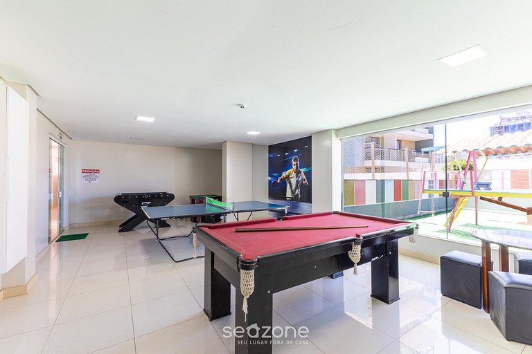 Apt vista lateral mar en cond c/ piscina SRC0303