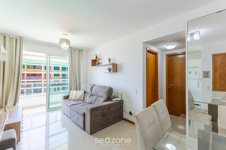 Apt vista lateral mar en cond c/ piscina SRC0303