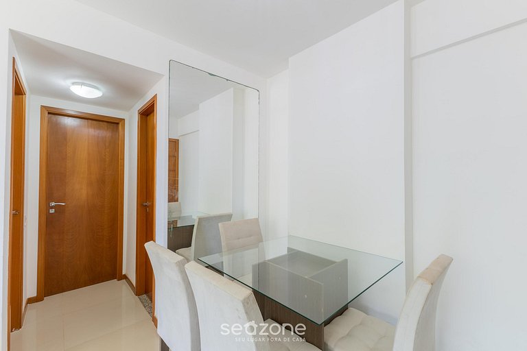 Apt vista lateral mar en cond c/ piscina SRC0303