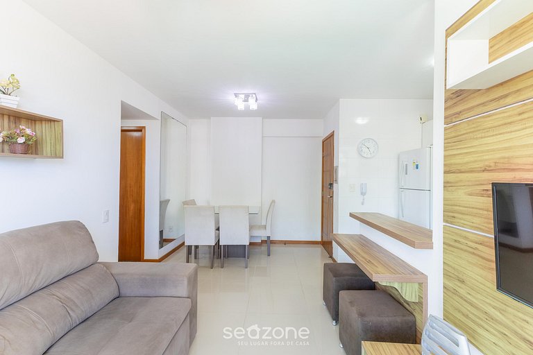 Apt vista lateral mar en cond c/ piscina SRC0303