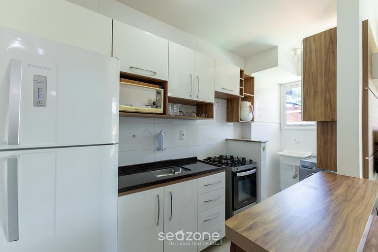 Apt vista lateral mar en cond c/ piscina SRC0303