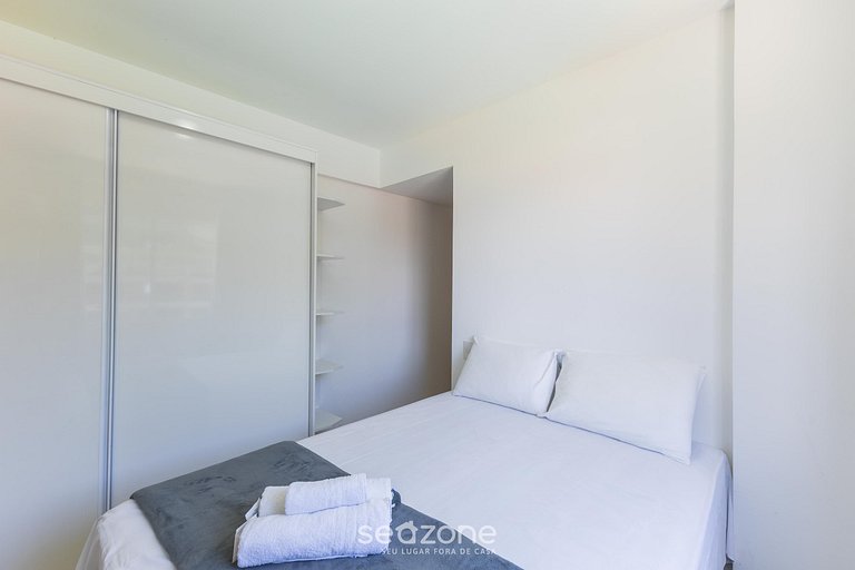 Apt vista lateral mar en cond c/ piscina SRC0303