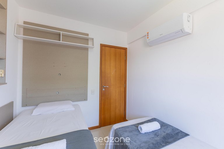 Apt vista lateral mar en cond c/ piscina SRC0303