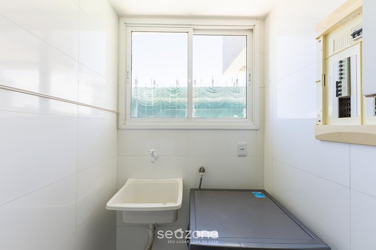 Apt vista lateral mar en cond c/ piscina SRC0303