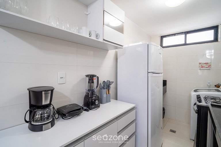 Apto 2 Quartos a 260m da Praia EMH0104