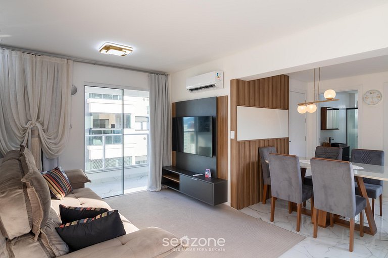 Apto con Parrilla a 550 m de la Playa GEV1701