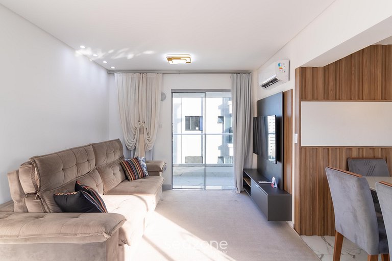 Apto con Parrilla a 550 m de la Playa GEV1701