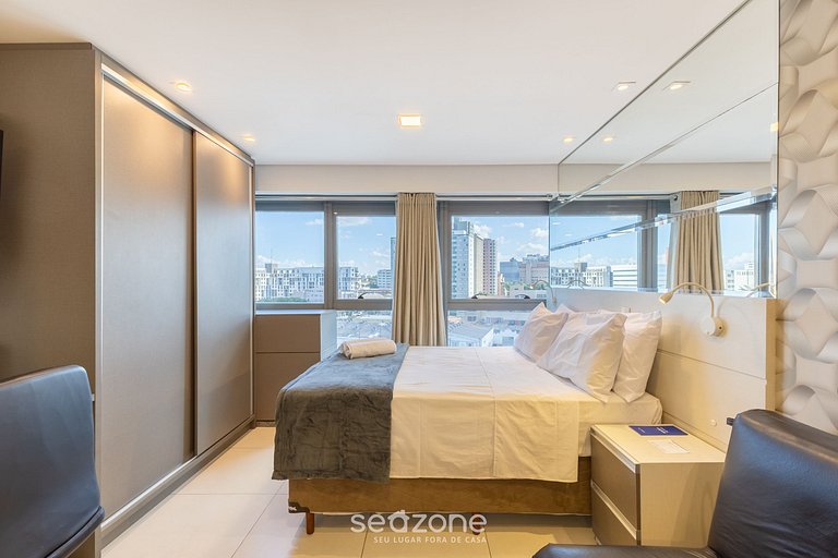 Studio en Cond. c/ Piscina en Rebouças SAK0819