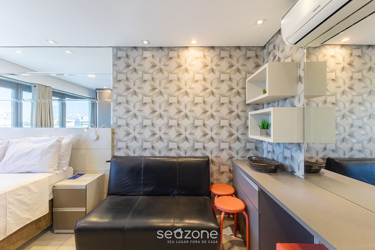 Studio en Cond. c/ Piscina en Rebouças SAK0819