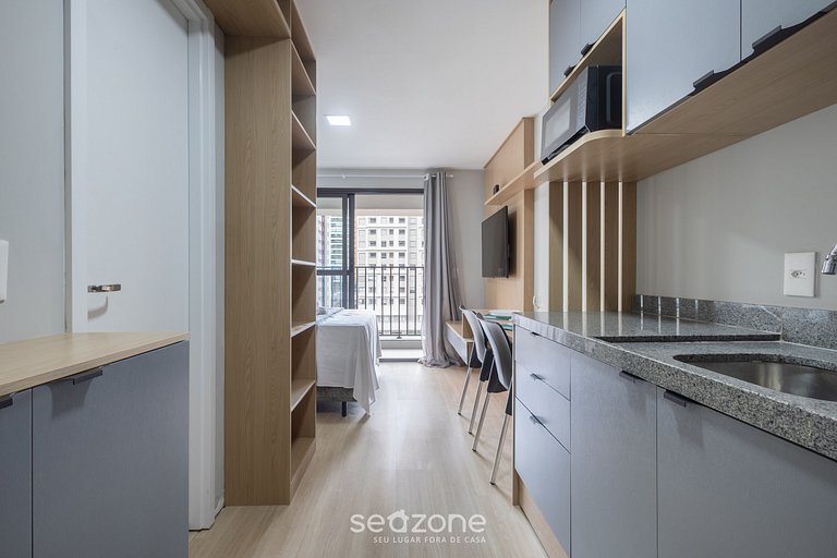 Estudio en edificio c/ balcón en Perdizes CEP00427