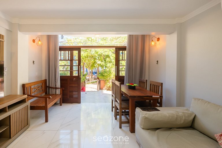 Apto 2Q c/ acesso direto à praia VSM0001