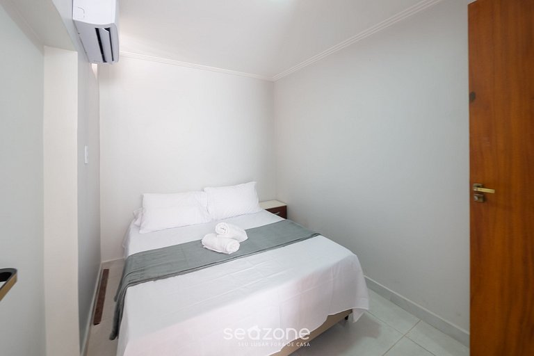 Apto 2Q c/ acesso direto à praia VSM0001