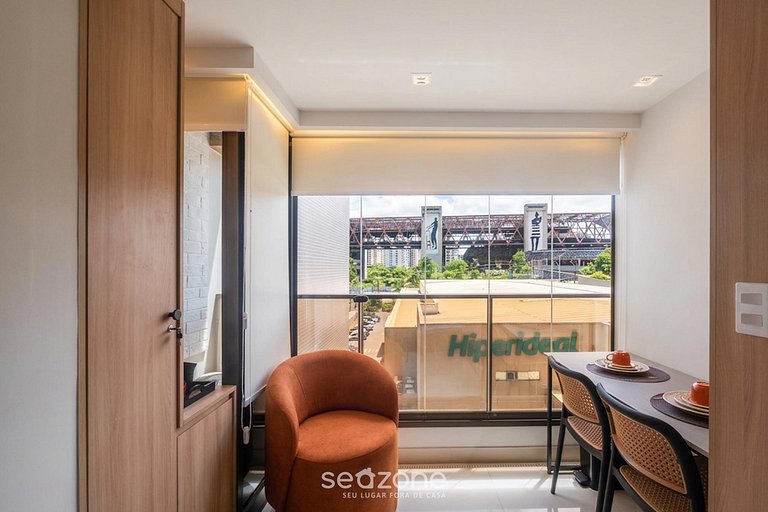 Studio em Cond. c/ piscina em Armação SMT0207