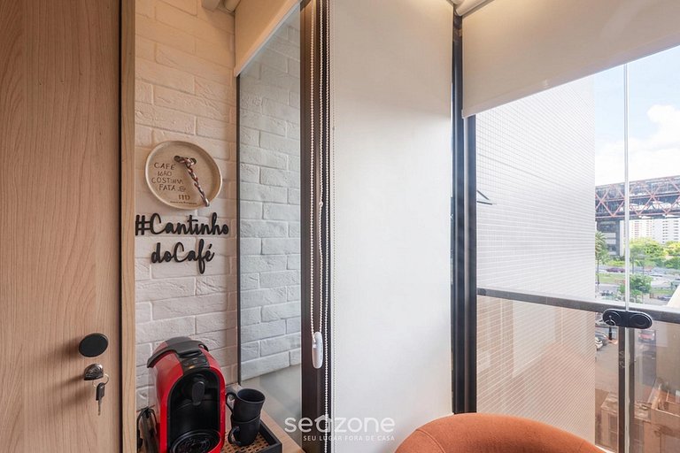 Studio em Cond. c/ piscina em Armação SMT0207