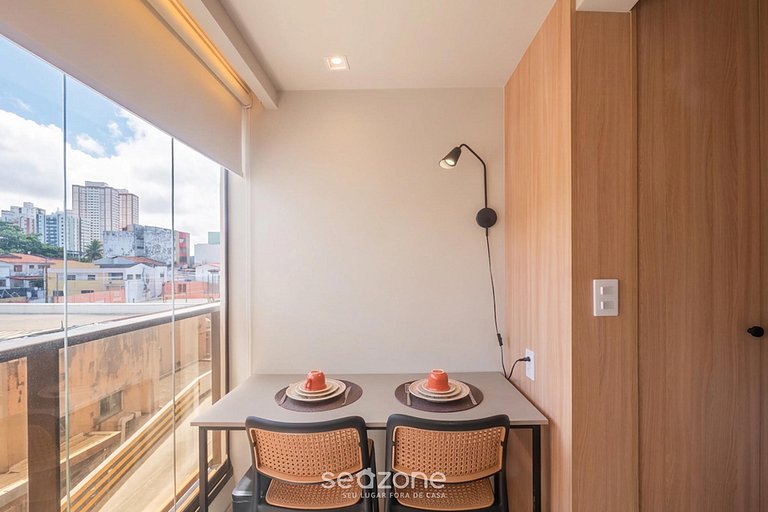 Estudio en cond. con piscina en Armação SMT0207