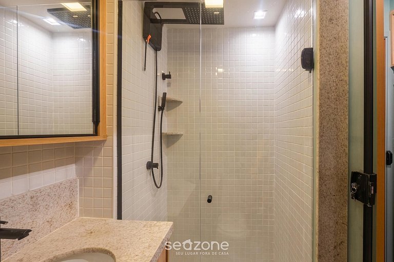 Estudio en cond. con piscina en Armação SMT0207