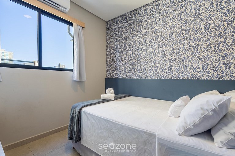 Apto Moderno c/ churrasq. priv. Piçarras CCN0169