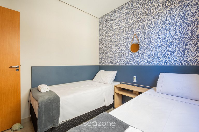 Apto Moderno c/ churrasq. priv. Piçarras CCN0169