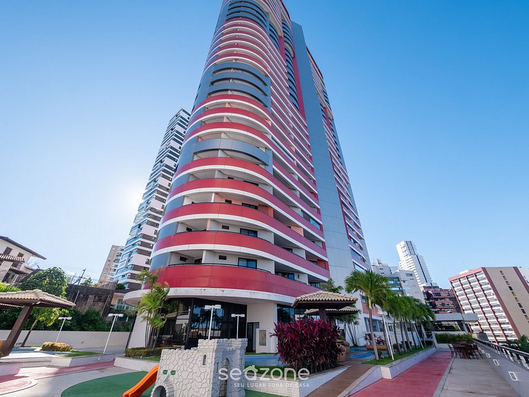 Estúdio em Hotel c/ Piscina e Academia MSB1208