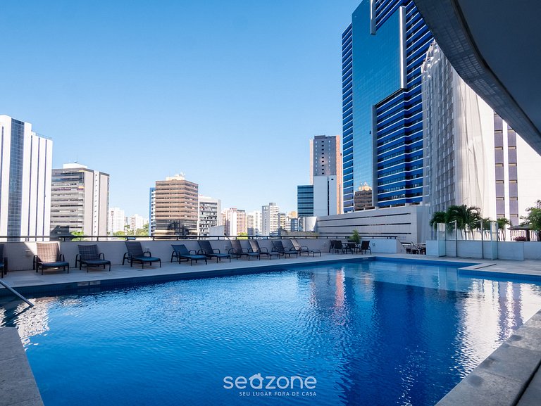 Estudio en edificio c/ piscina en Salvador BRS2405